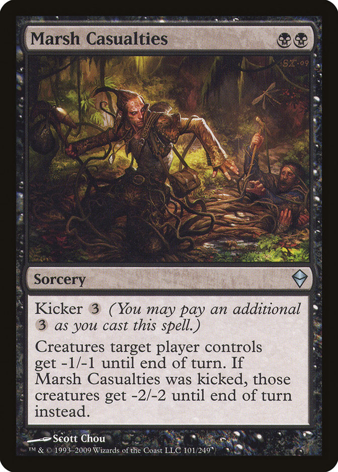 Marsh Casualties [Zendikar] | North Valley Games