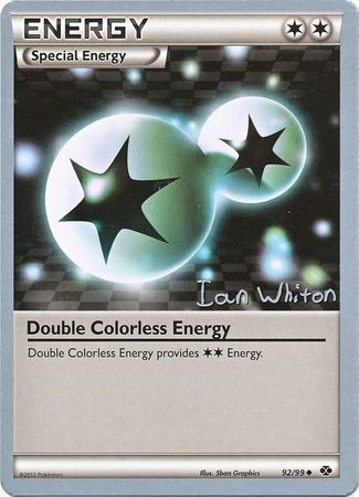 Double Colorless Energy (92/99) (American Gothic - Ian Whiton) [World Championships 2013] | North Valley Games