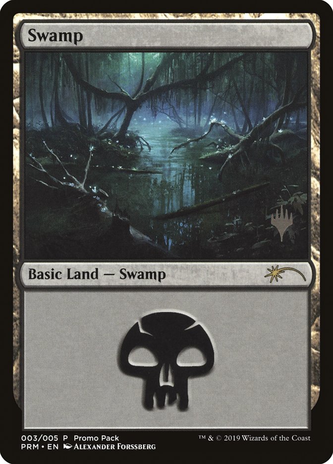 Swamp (3) [Core Set 2020 Promo Pack] | North Valley Games