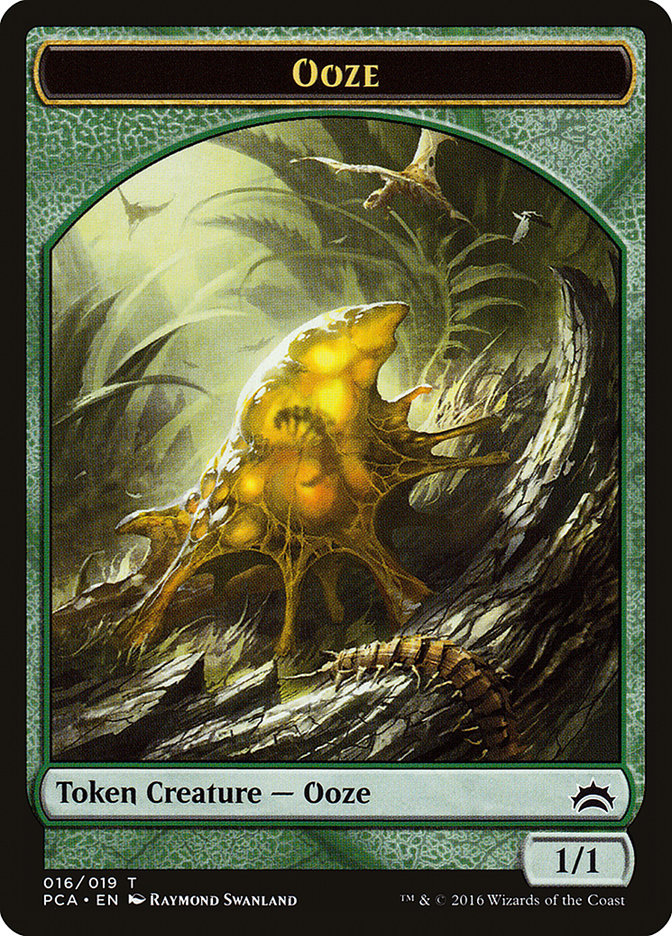 Ooze Token (016/019) [Planechase Anthology Tokens] | North Valley Games