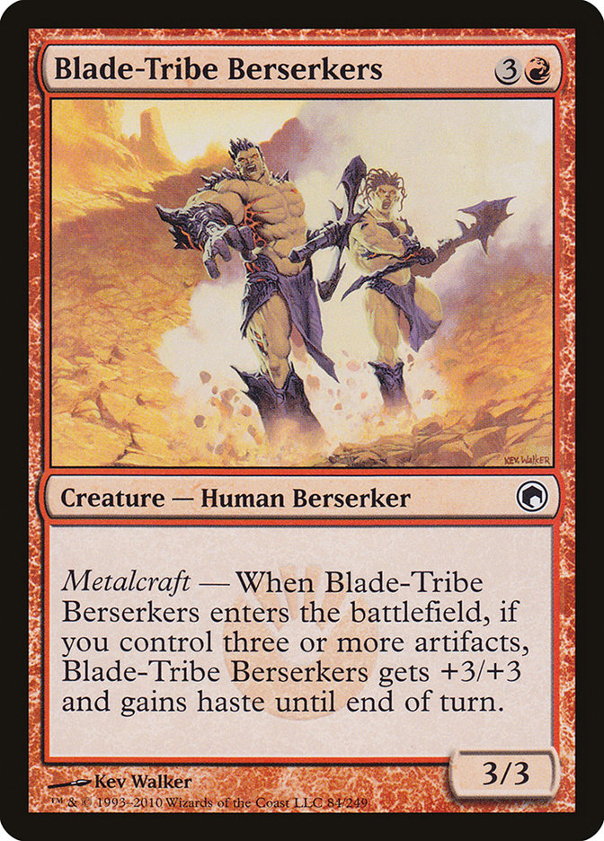 Blade-Tribe Berserkers [Scars of Mirrodin] | North Valley Games