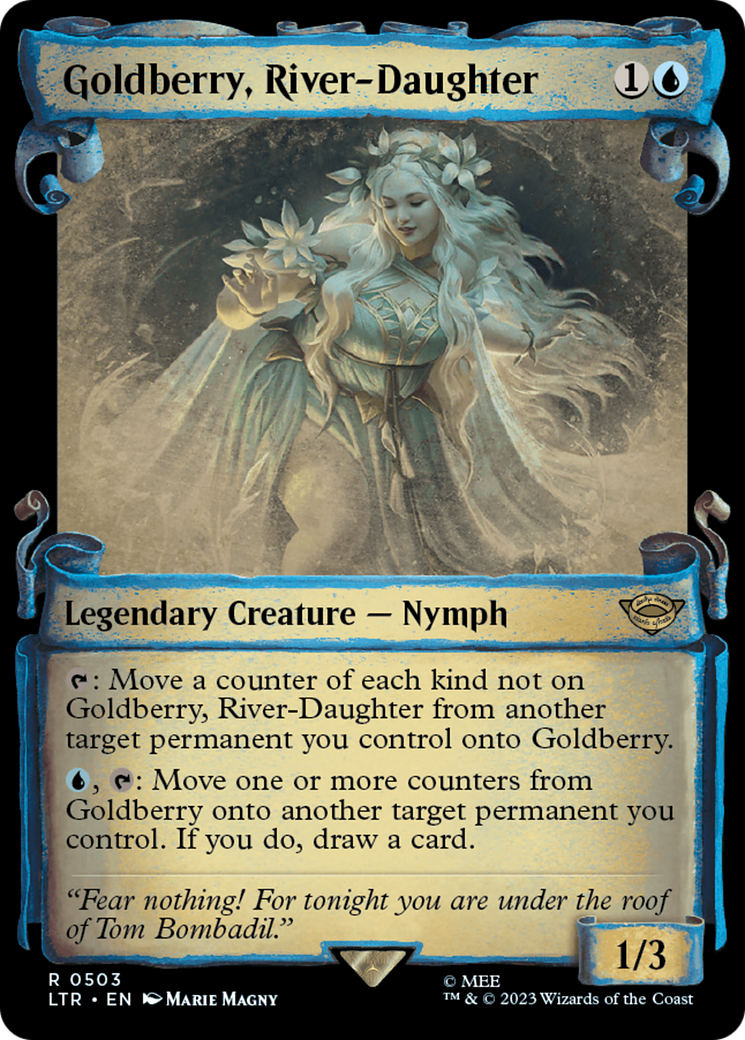 Goldberry, River-Daughter [The Lord of the Rings: Tales of Middle-Earth Showcase Scrolls] | North Valley Games