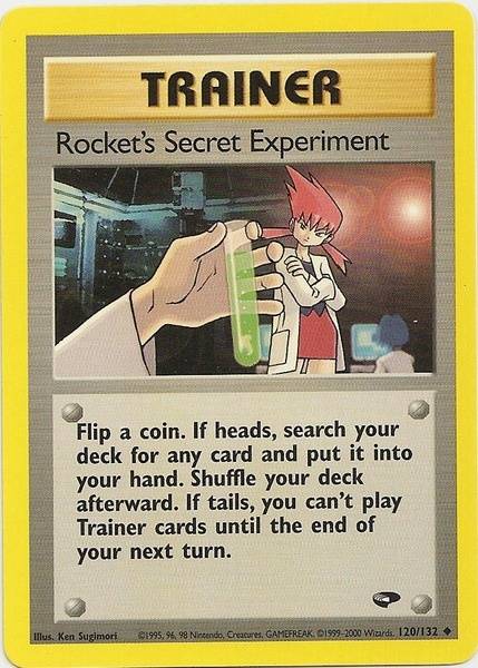 Rocket's Secret Experiment (120/132) [Gym Challenge Unlimited] | North Valley Games