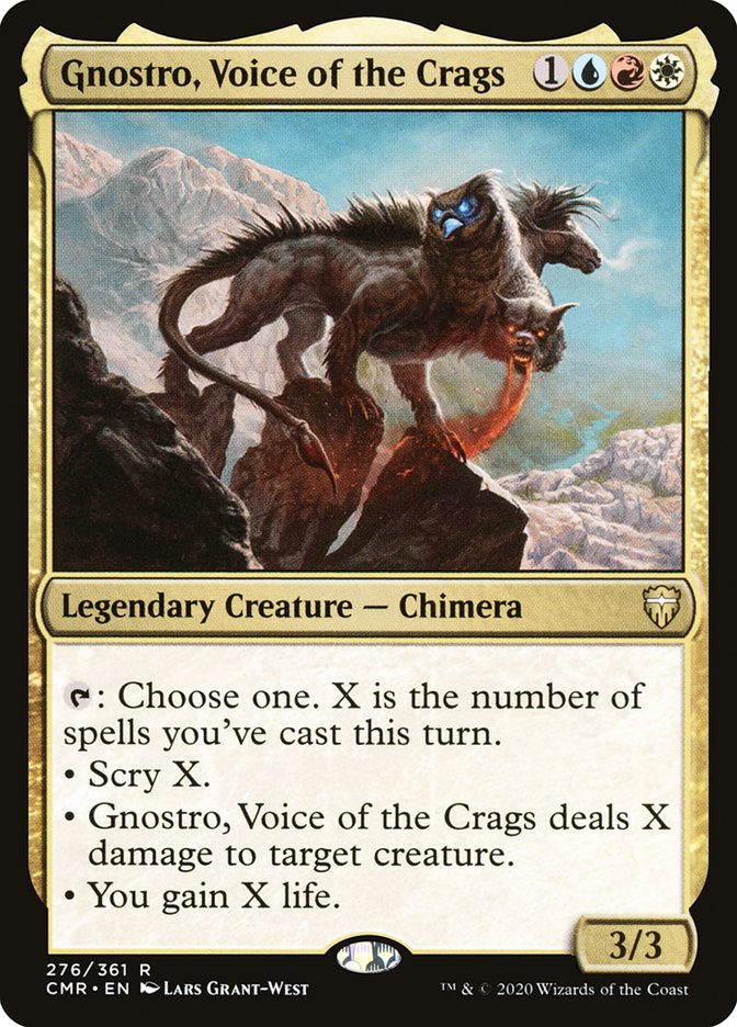 Gnostro, Voice of the Crags [Commander Legends] | North Valley Games