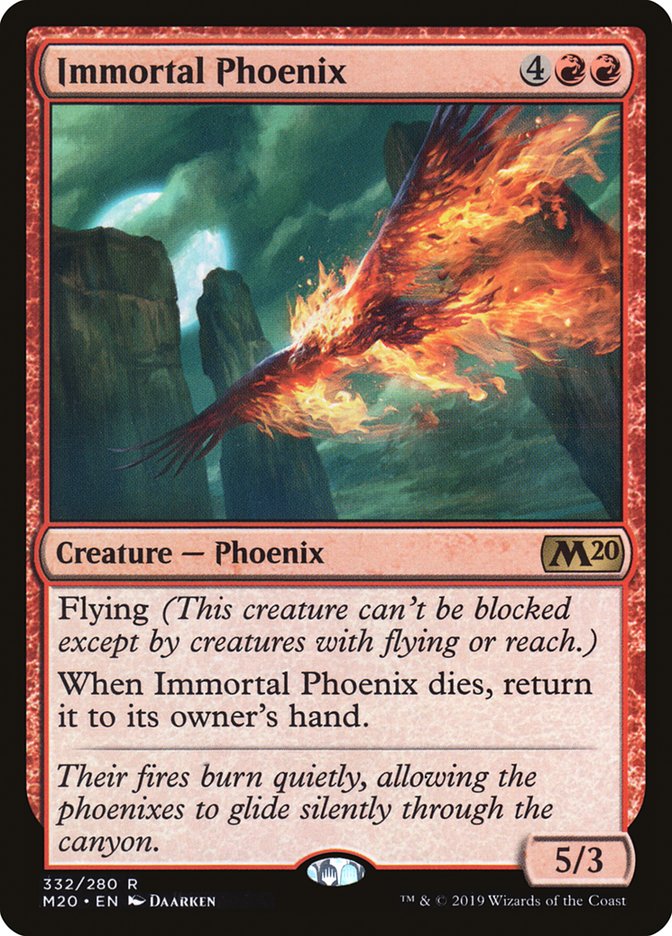 Immortal Phoenix [Core Set 2020] | North Valley Games