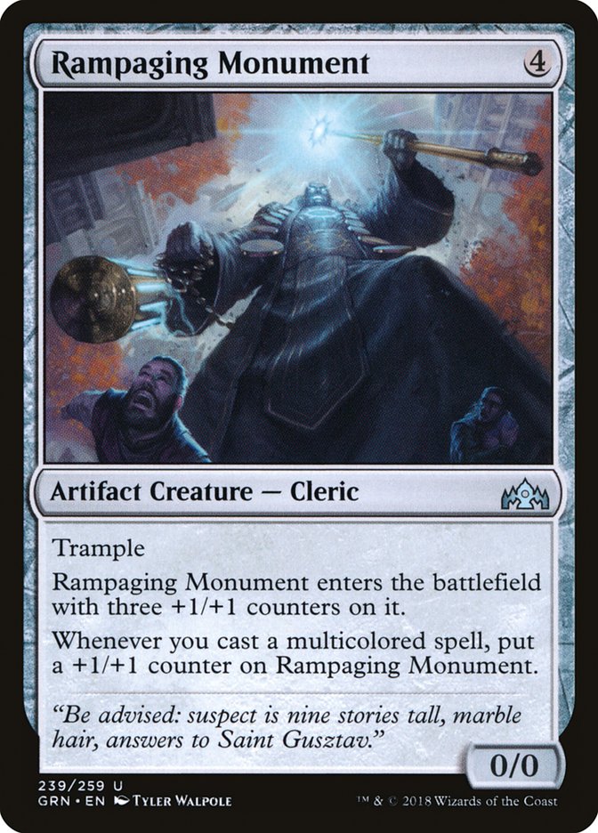Rampaging Monument [Guilds of Ravnica] | North Valley Games
