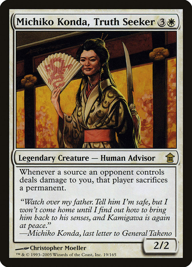 Michiko Konda, Truth Seeker [Saviors of Kamigawa] | North Valley Games