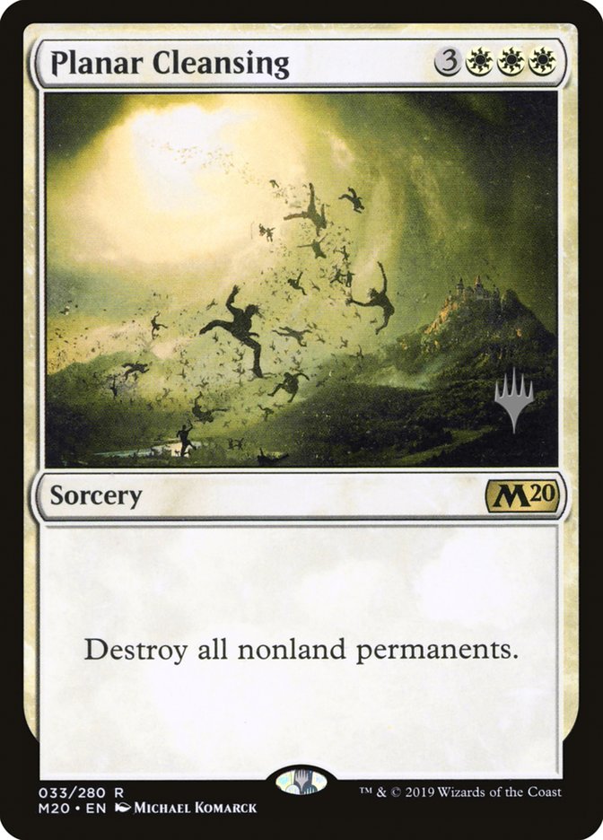 Planar Cleansing (Promo Pack) [Core Set 2020 Promos] | North Valley Games