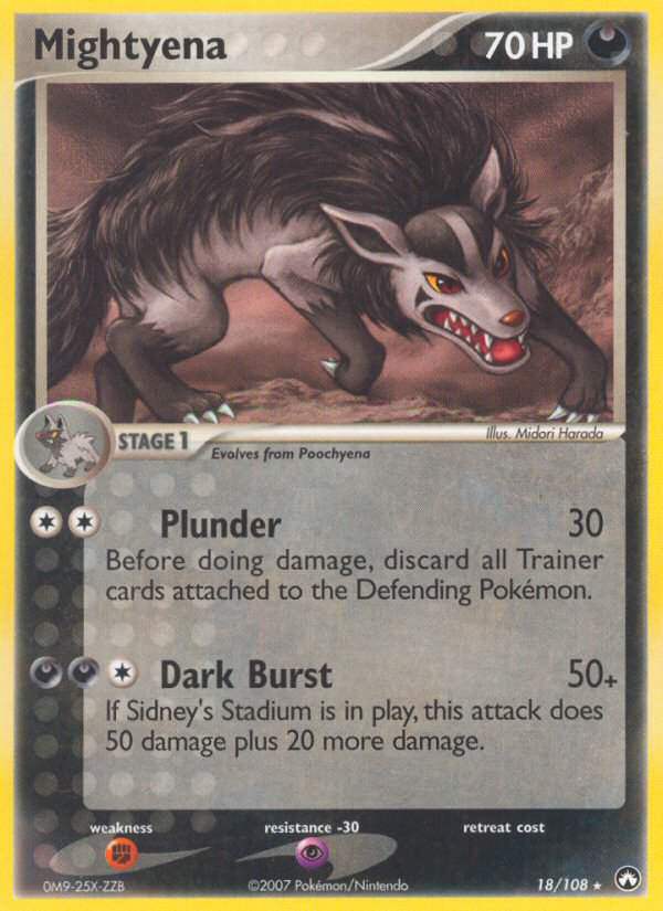 Mightyena (18/108) [EX: Power Keepers] | North Valley Games