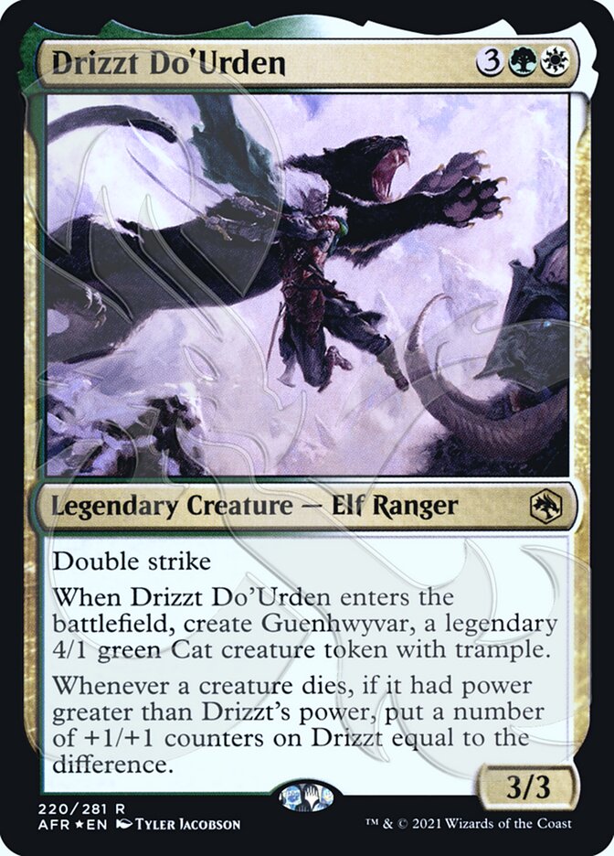 Drizzt Do'Urden (Ampersand Promo) [Dungeons & Dragons: Adventures in the Forgotten Realms Promos] | North Valley Games