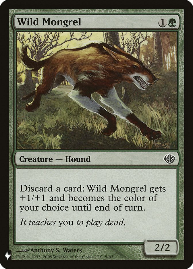 Wild Mongrel [Mystery Booster] | North Valley Games