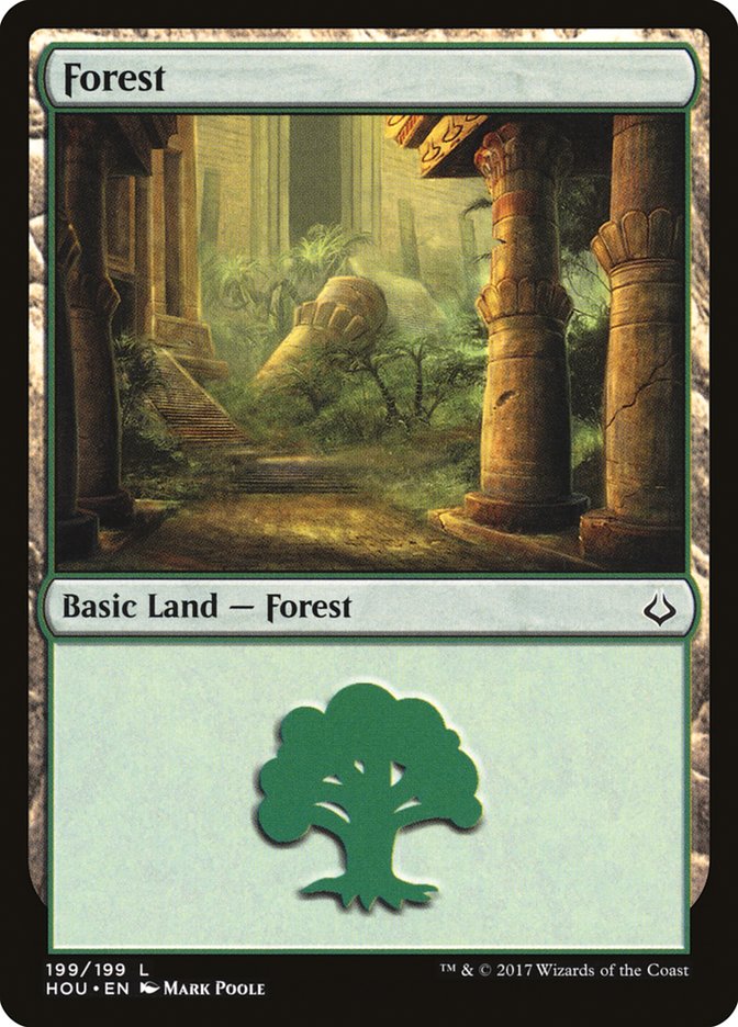 Forest (199) [Hour of Devastation] | North Valley Games