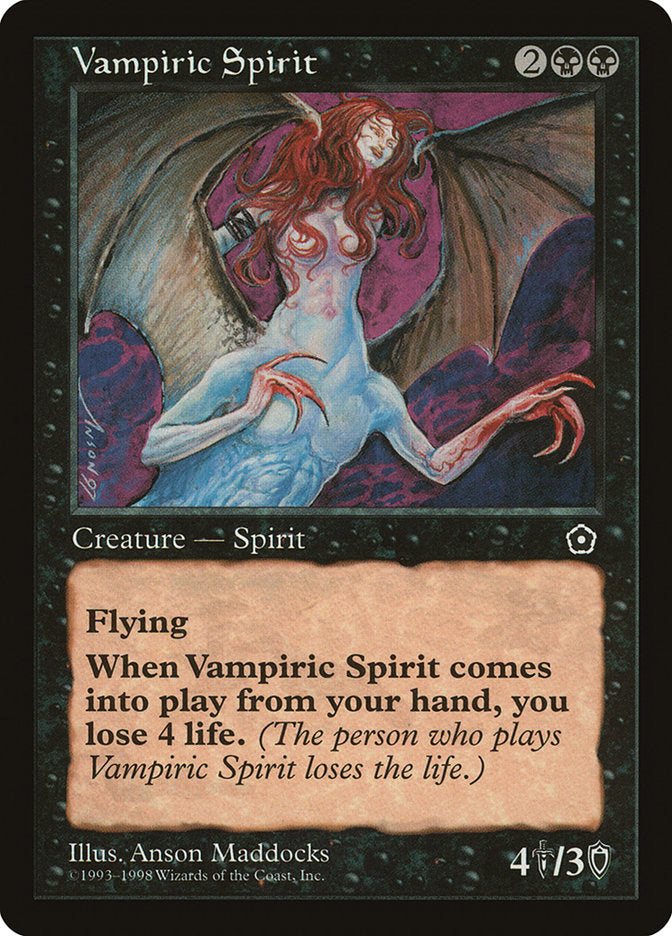 Vampiric Spirit [Portal Second Age] | North Valley Games