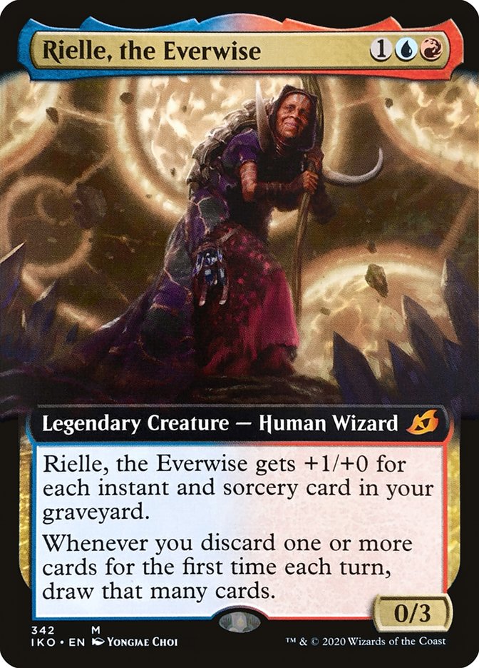Rielle, the Everwise (Extended Art) [Ikoria: Lair of Behemoths] | North Valley Games
