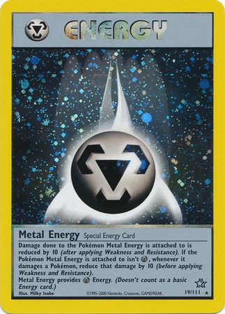 Metal Energy (19/111) [Neo Genesis Unlimited] | North Valley Games