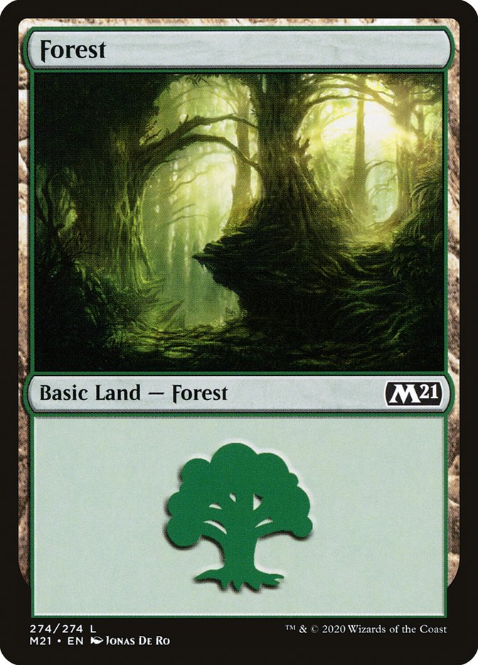 Forest (274) [Core Set 2021] | North Valley Games