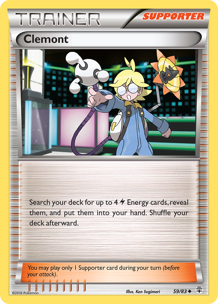 Clemont (59/83) [XY: Generations] | North Valley Games