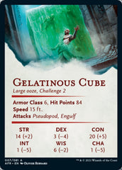 Gelatinous Cube Art Card [Dungeons & Dragons: Adventures in the Forgotten Realms Art Series] | North Valley Games