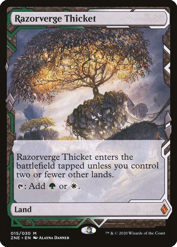 Razorverge Thicket (Expeditions) [Zendikar Rising Expeditions] | North Valley Games