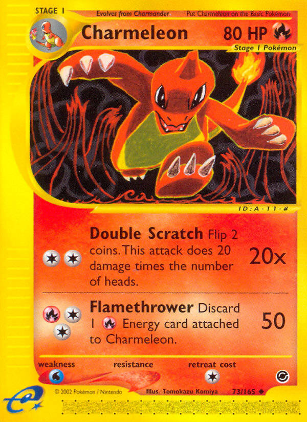 Charmeleon (73/165) [Expedition: Base Set] | North Valley Games