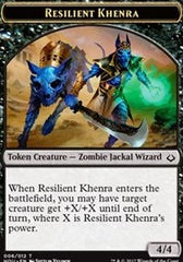 Resilient Khenra // Zombie Double-Sided Token [Hour of Devastation Tokens] | North Valley Games