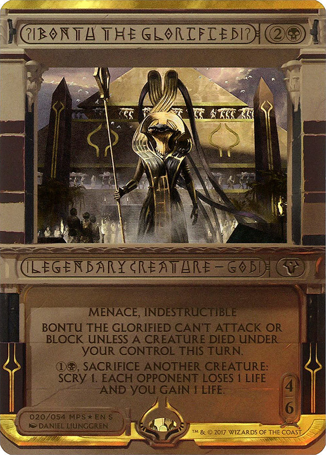 Bontu the Glorified (Invocation) [Amonkhet Invocations] | North Valley Games