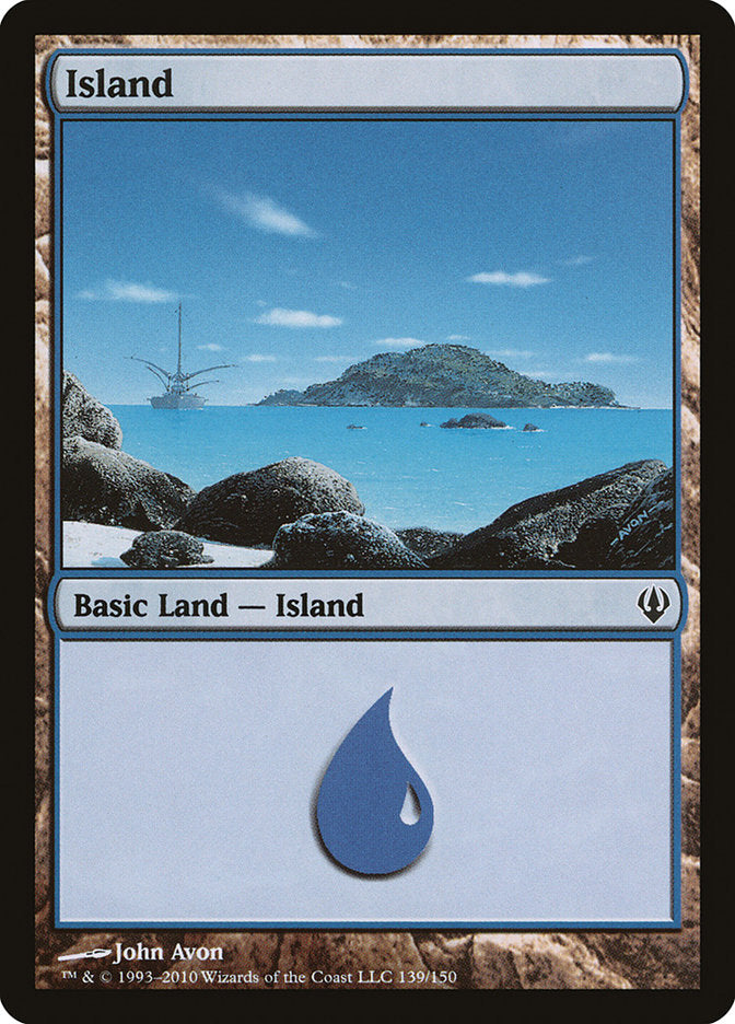 Island (139) [Archenemy] | North Valley Games