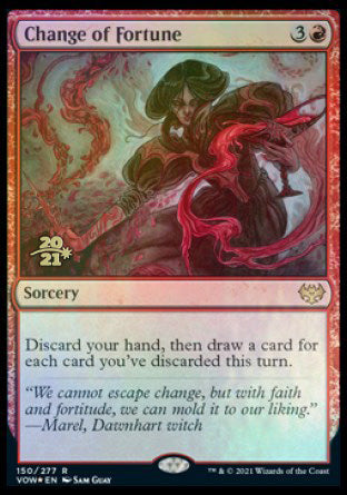 Change of Fortune [Innistrad: Crimson Vow Prerelease Promos] | North Valley Games