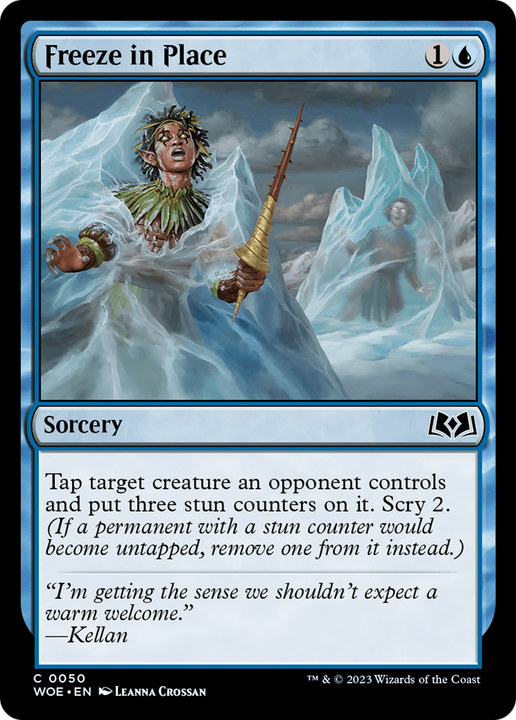 Freeze in Place [Wilds of Eldraine] | North Valley Games