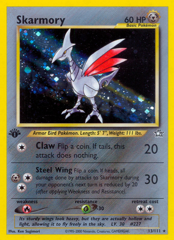 Skarmory (13/111) [Neo Genesis 1st Edition] | North Valley Games