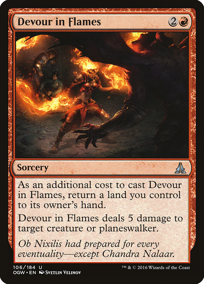 Devour in Flames [Oath of the Gatewatch] | North Valley Games