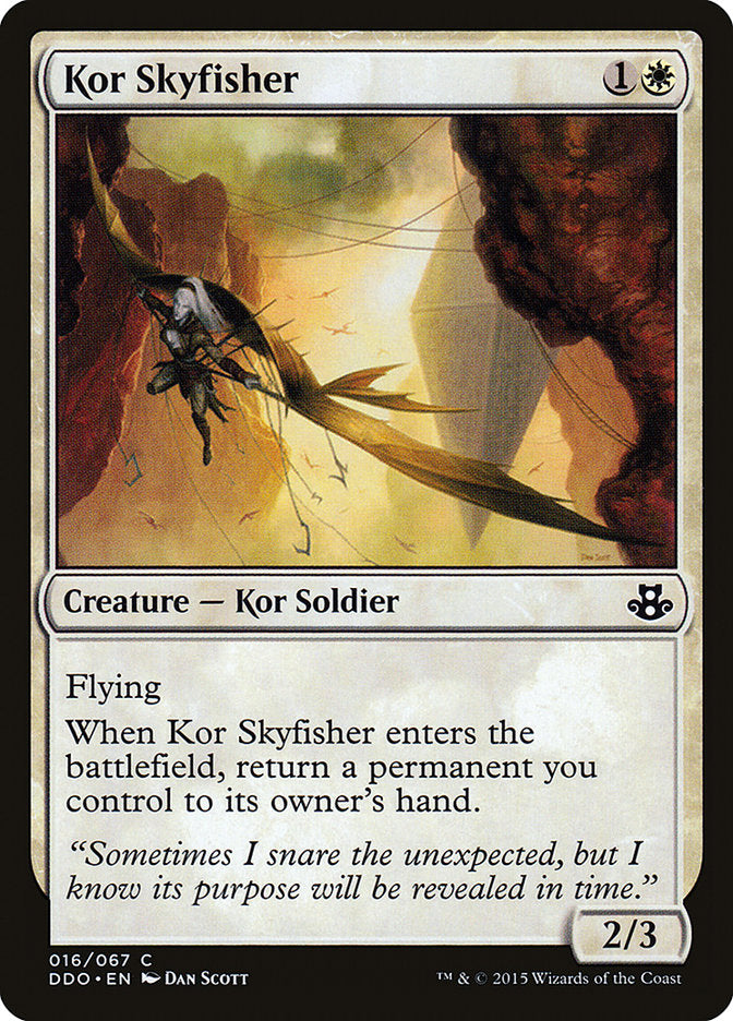Kor Skyfisher [Duel Decks: Elspeth vs. Kiora] | North Valley Games