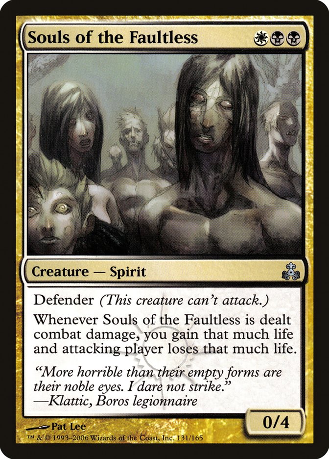Souls of the Faultless [Guildpact] | North Valley Games