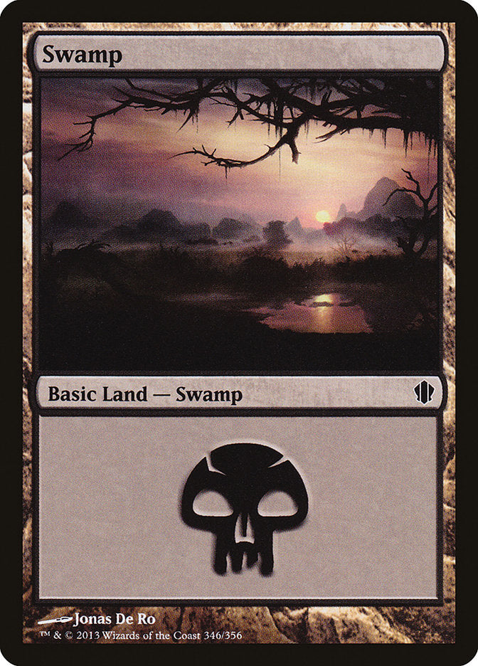 Swamp (346) [Commander 2013] | North Valley Games