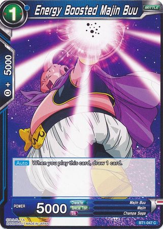 Energy Boosted Majin Buu (BT1-047) [Galactic Battle] | North Valley Games