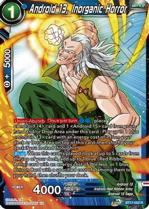 Android 13, Inorganic Horror (BT17-052) [Ultimate Squad] | North Valley Games