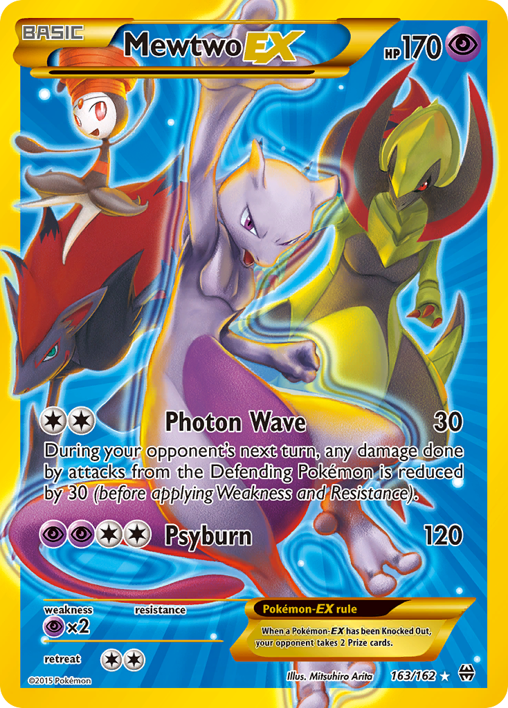 Mewtwo EX (163/162) [XY: BREAKthrough] | North Valley Games