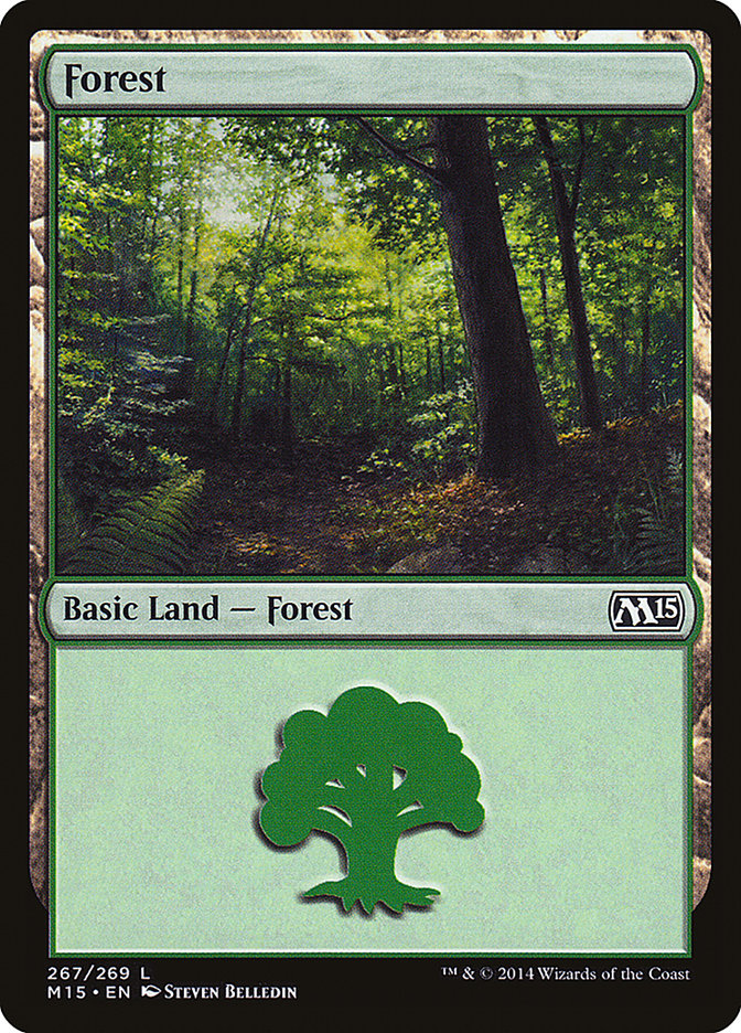 Forest (267) [Magic 2015] | North Valley Games