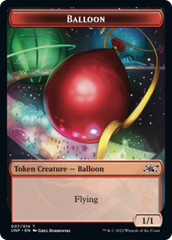 Clown Robot (003) // Balloon Double-Sided Token [Unfinity Tokens] | North Valley Games