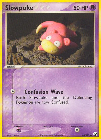 Slowpoke (80/112) [EX: FireRed & LeafGreen] | North Valley Games