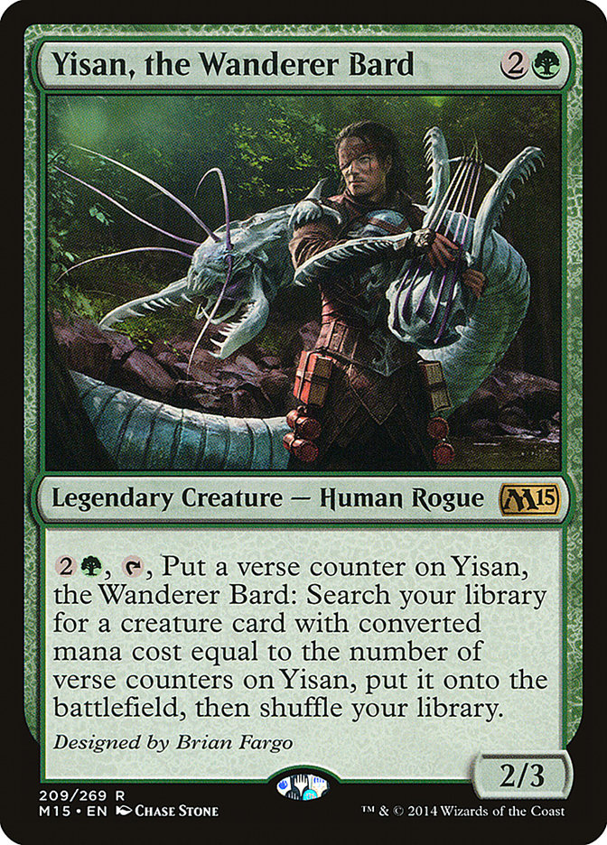 Yisan, the Wanderer Bard [Magic 2015] | North Valley Games