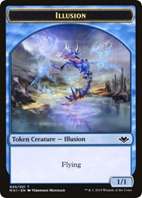 Illusion // Bear Double-Sided Token [Modern Horizons Tokens] | North Valley Games