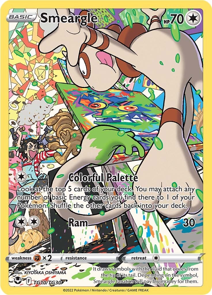 Smeargle (TG10/TG30) [Sword & Shield: Silver Tempest] | North Valley Games