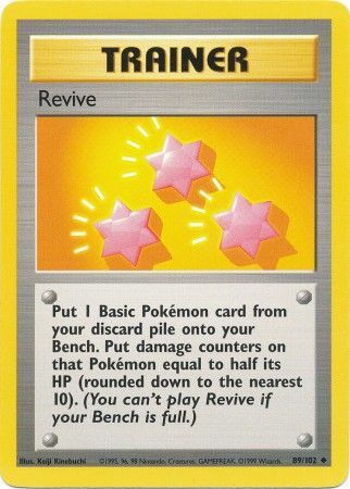 Revive (89/102) [Base Set Unlimited] | North Valley Games