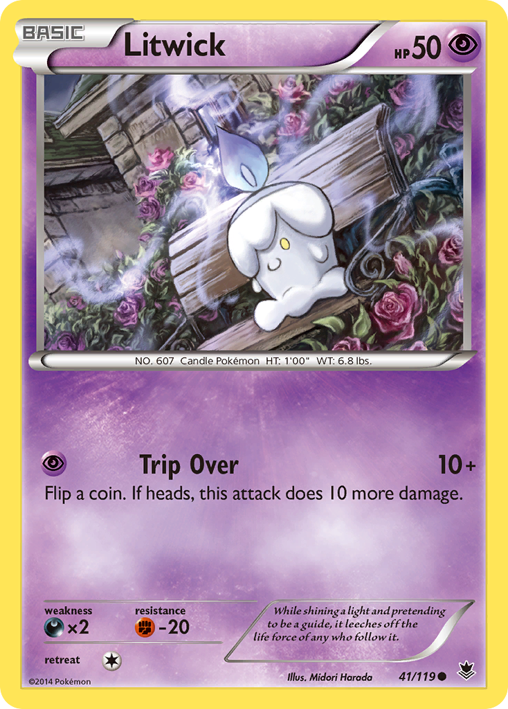 Litwick (41/119) [XY: Phantom Forces] | North Valley Games