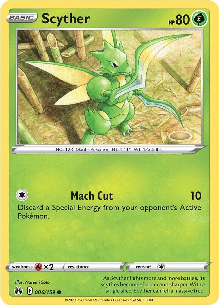 Scyther (006/159) [Sword & Shield: Crown Zenith] | North Valley Games