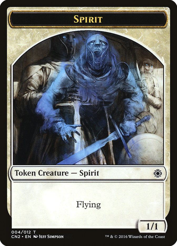 Spirit Token [Conspiracy: Take the Crown Tokens] | North Valley Games