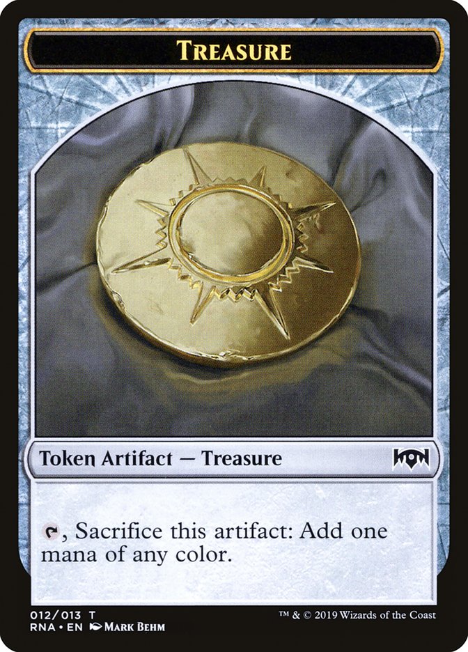 Treasure Token [Ravnica Allegiance Tokens] | North Valley Games