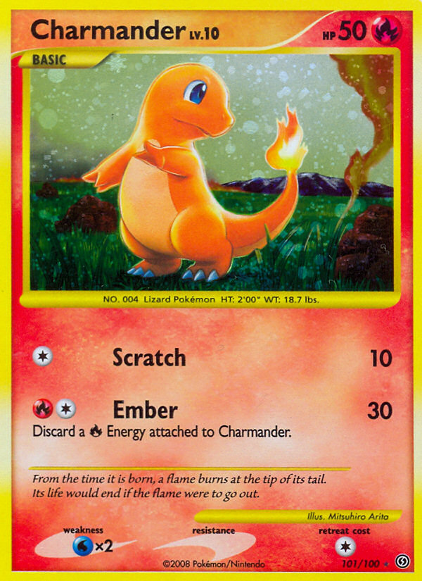 Charmander (101/100) [Diamond & Pearl: Stormfront] | North Valley Games