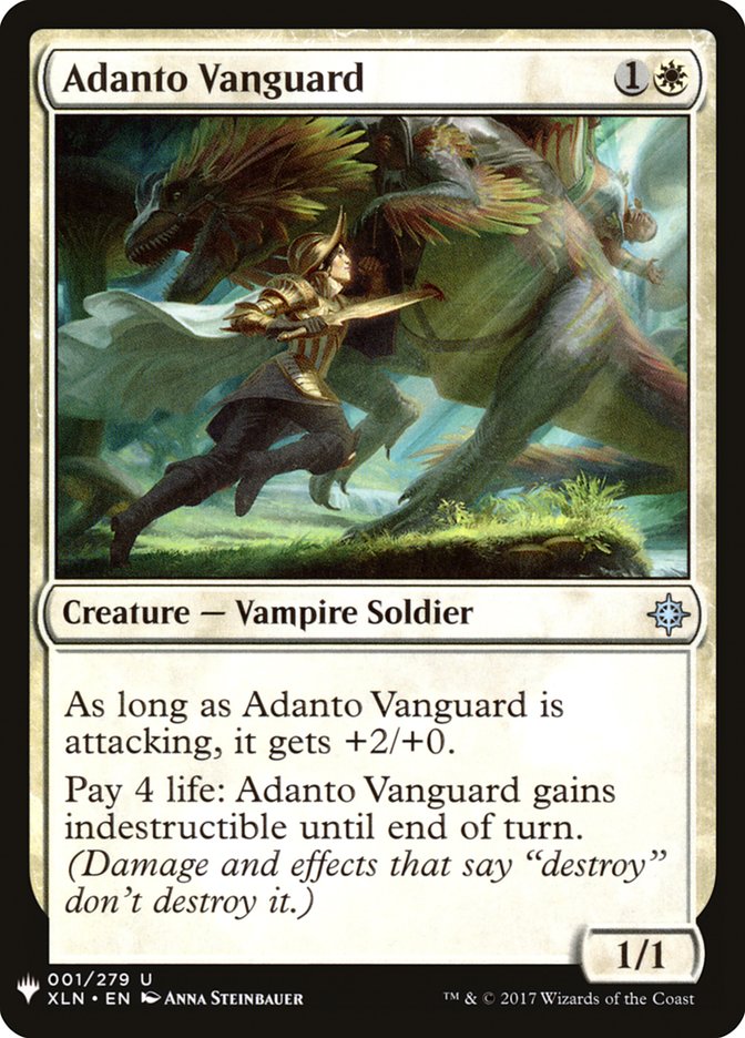Adanto Vanguard [Mystery Booster] | North Valley Games